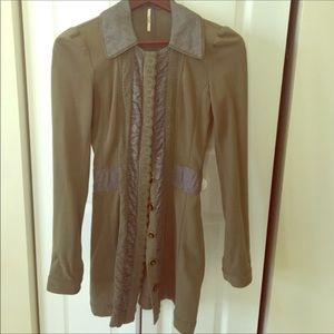 Free People sweater Coat